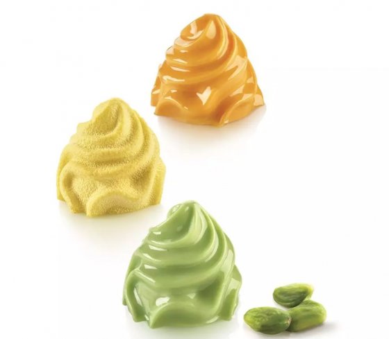 Silikomart Cream silikonimuotti kermavaahtohuipuille