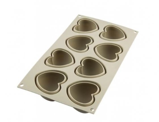 Silikomart silikonform heart