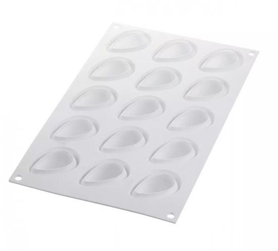 Silikonform jordgubbar