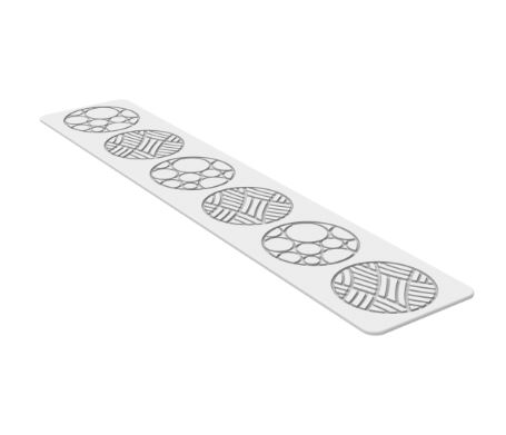 Silikomart Silikonmatta Cirklar