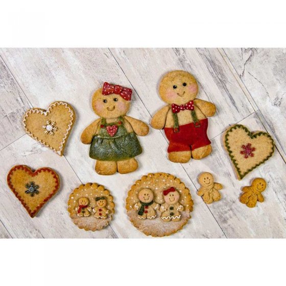 Silikonform pepparkakor