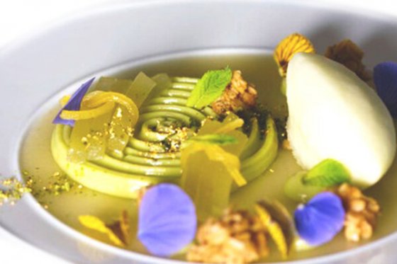 Silikonform tourbillon spiral