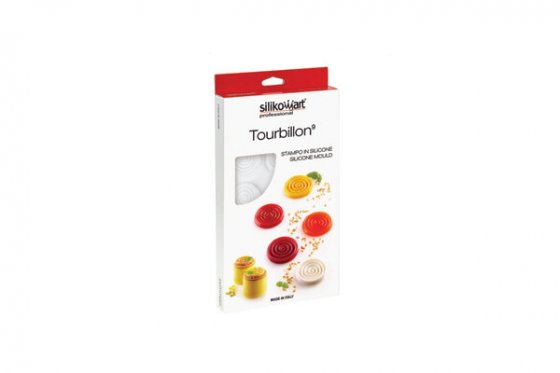 Silikonform tourbillon spiral