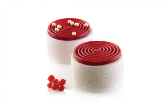 Silikonform tourbillon spiral