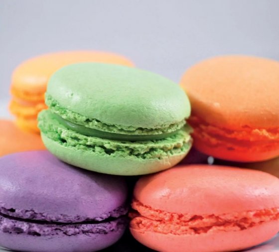 Silikonmatta macarons