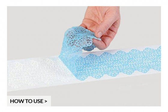 Silikonmatta spets för bakning