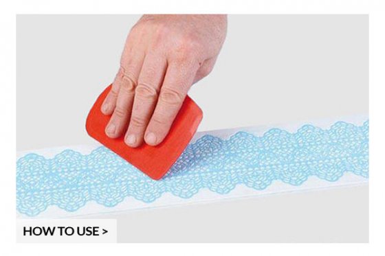 Silikonmatta spets för bakning