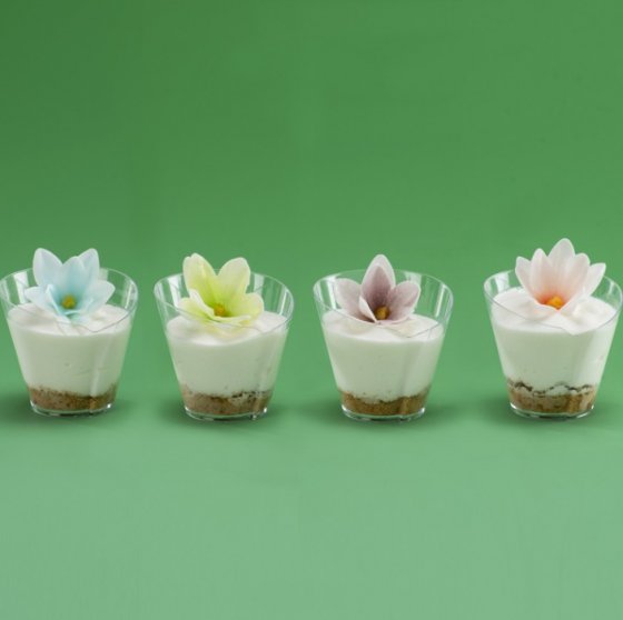Små waferblommor