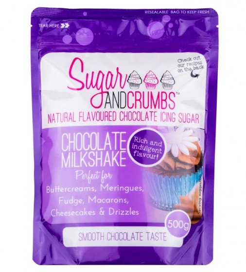 Maustettu tomusokeri Chocolate Milkshake 500 g