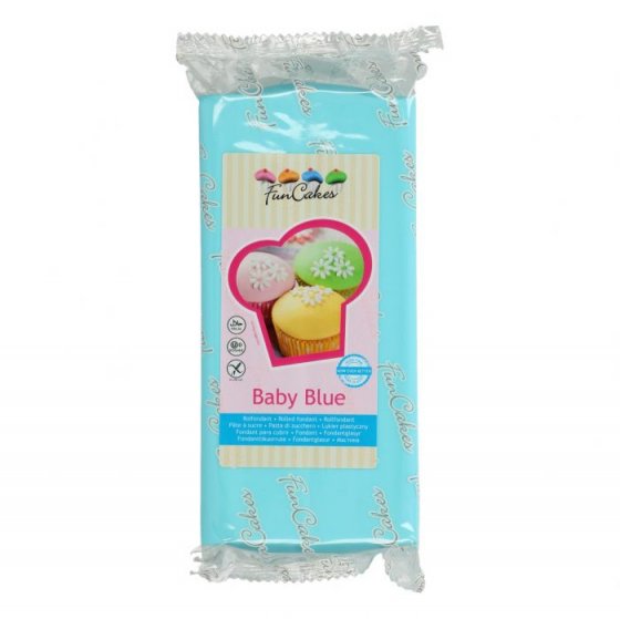 FunCakes Sockerpasta Baby Blue 1 kg 