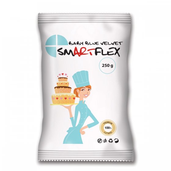 baby blue velvet sockerpasta smartflex