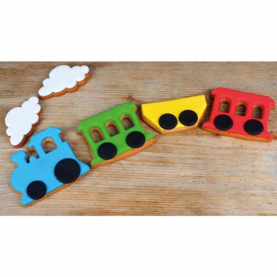 Sockerpasta Funcakes Basfärger 5 x 100 g