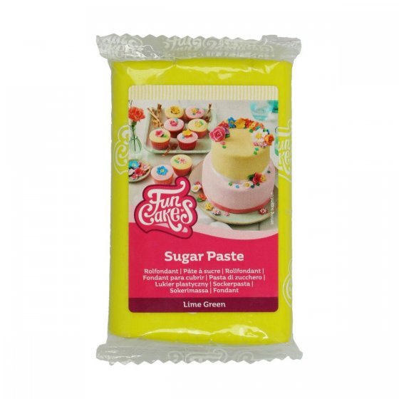 Funcakes sockerpasta limegrön