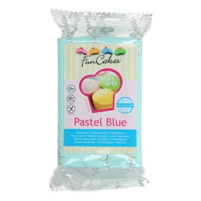 Sockerpasta Funcakes Pastel Blue 250 g