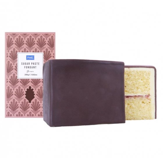 Brun sockerpasta pme