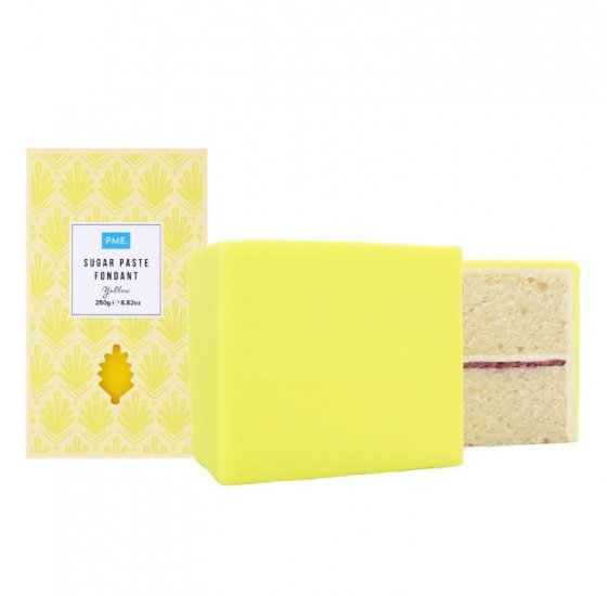 Gul sockerpasta pme
