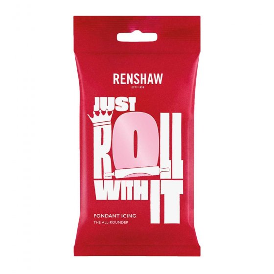 Renshaw Sockerpasta Pink 250 g