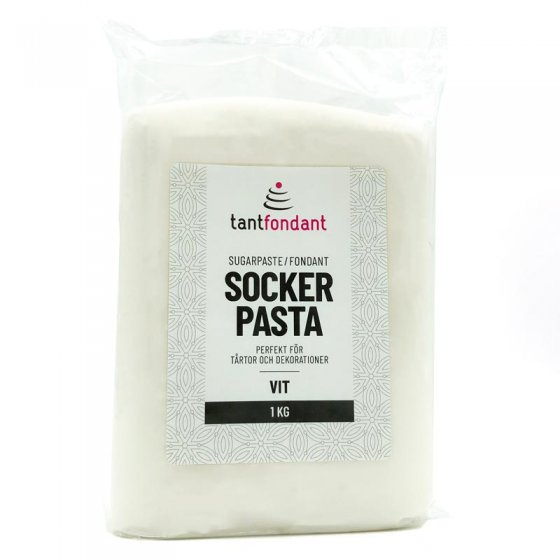 Tant Fondant Sockerpasta Vit 1 kg