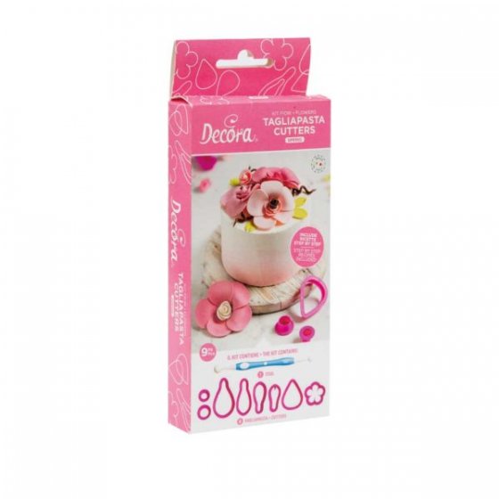 Set med utstickare för blommor