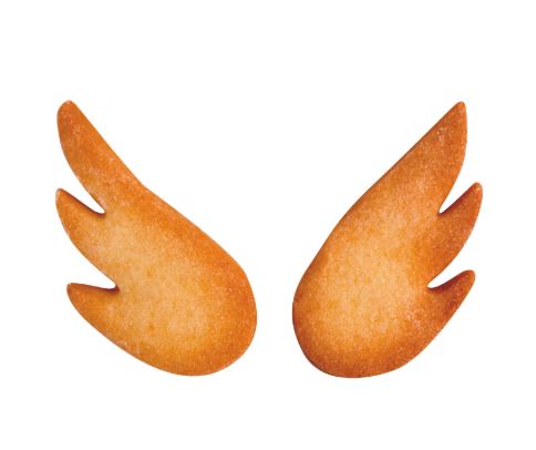 Cookie cutter änglavingar