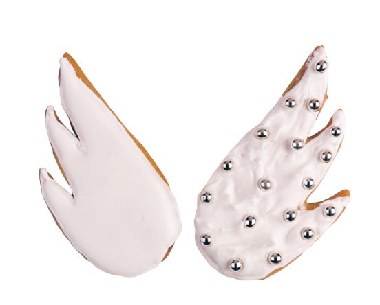 Cookie cutter änglavingar