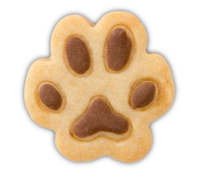 Städter Cookie Cutter metallia, Koiran tassu 4,5 cm