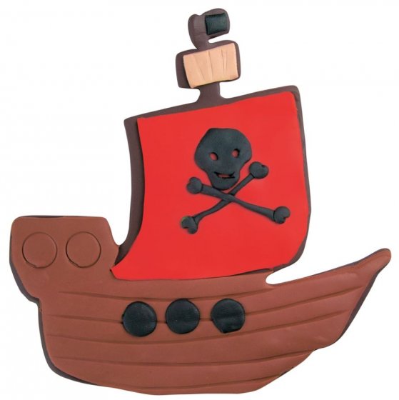 Cookie cutter piratskepp