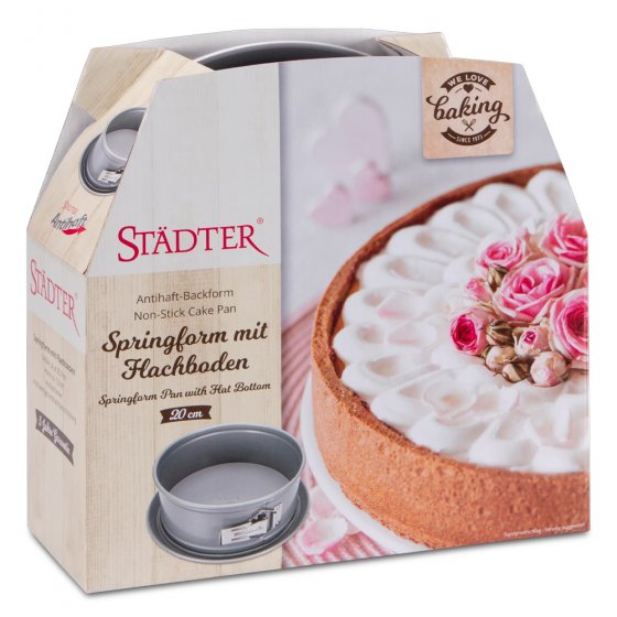 Städter metallinen irtopohjavuoka Ø20 x k 7 cm