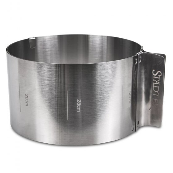 Städter Säädettävä Kakkurengas 15-30 cm