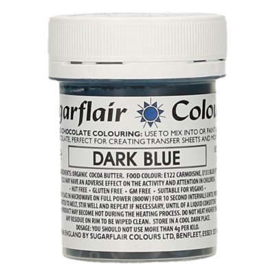 Chokladfärg mörkblå