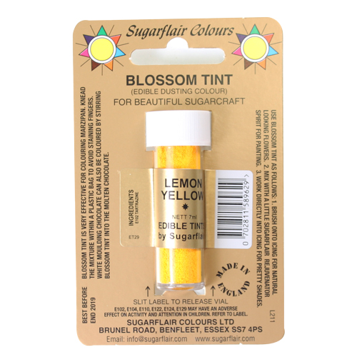 Tomuväri Sugarflair Lemon Yellow