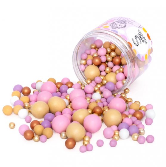 Chokladkulor strössel rosa