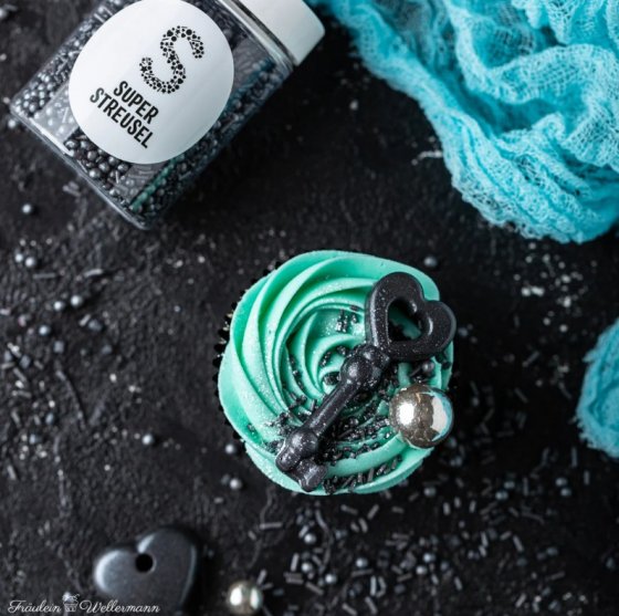 Super Streusel Koristeraemix Musta