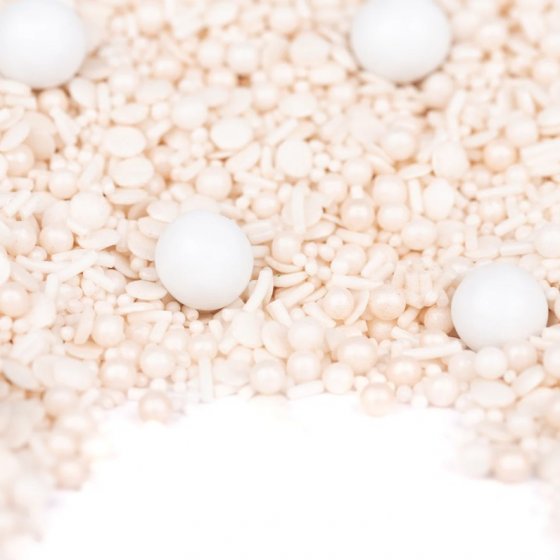 Super Streusel Koristeraemix Valkoinen