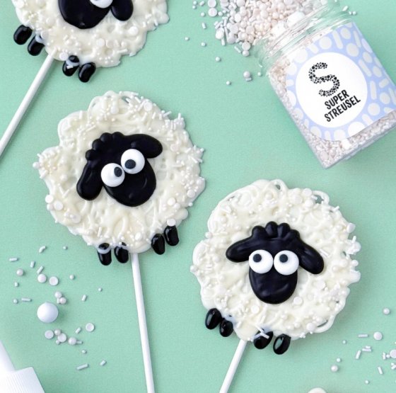 Super Streusel Koristeraemix Valkoinen