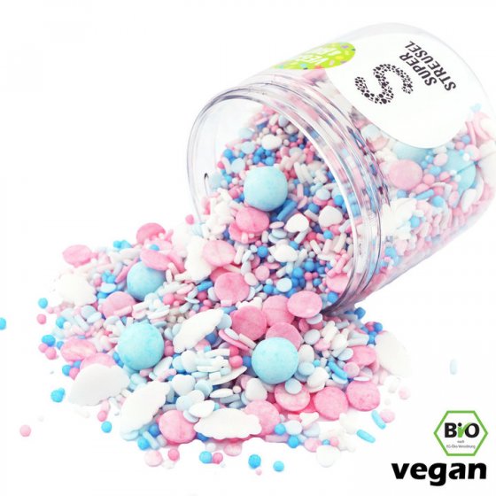 Veganskt strössel moln