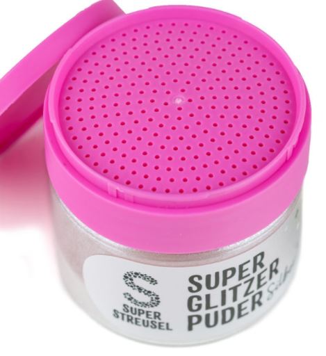 Ätbart glitter burk