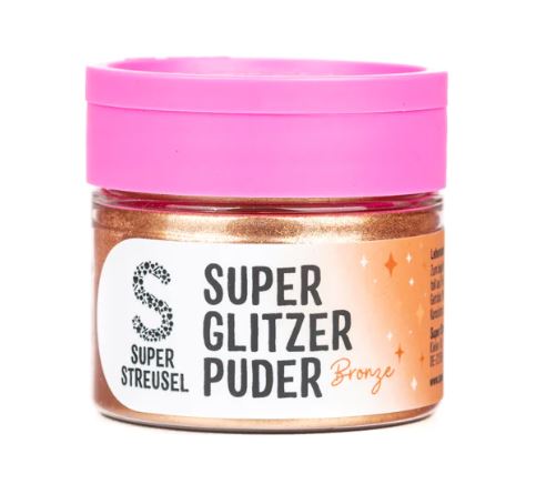 Ätbart glitter brons