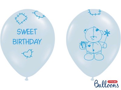 Ballonger Sweet Birthday Blue
