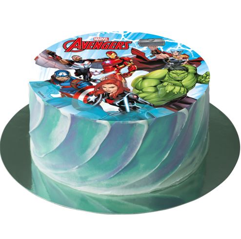 Tårtbild Avengers 15,5 cm