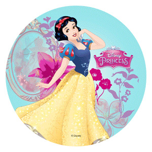 Tårtbild Disney-prinsessor