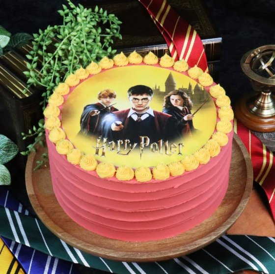 Tårtbild harry potter