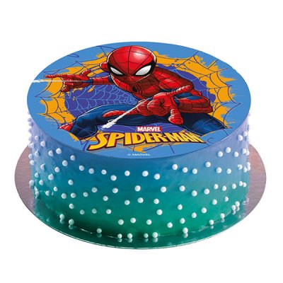 Tårtbild spiderman