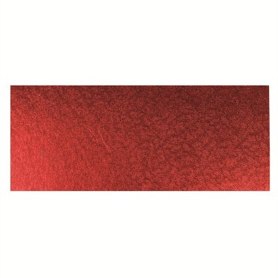 4 mm tjock tårtbricka, rektangulär röd 30 x 12,5 cm