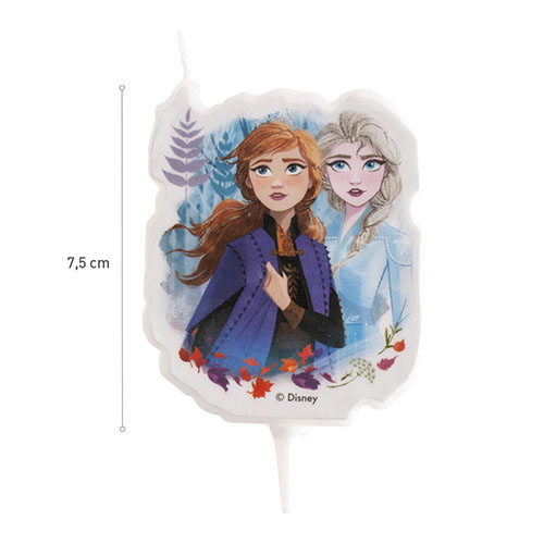 Tårtljus Elsa och Anna Frost