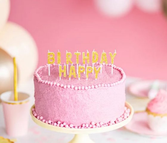 Tårtljus happy birthday