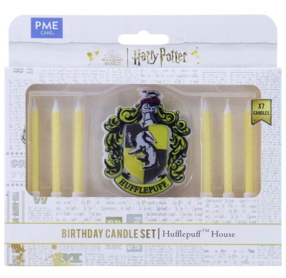 Tårtljus Hufflepuff