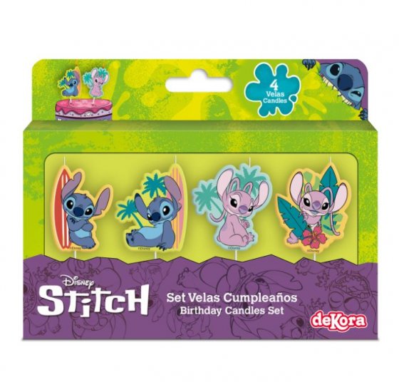 Tårtljus 4-pack Stitch