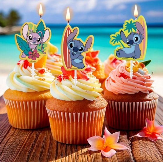 Tårtljus 4-pack Stitch