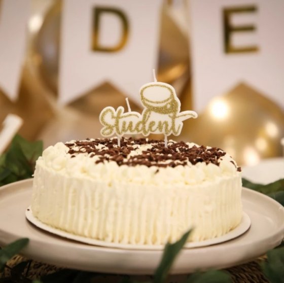 Tårtljus student